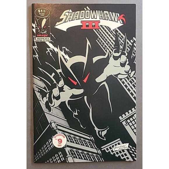 Vintage Shadowhawk III #9 (#2 of 4) from 1994 Image Comics Comic Book - Picture 1 of 3